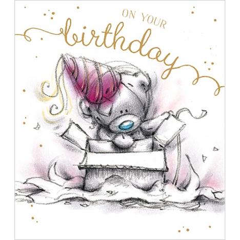 On Your Birthday Sketchbook Me to You Bear Birthday Card £1.89